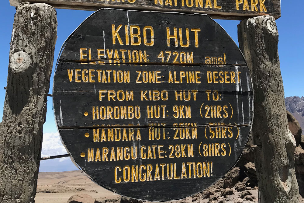 Day 4: Horombo Huts (3,720m/12,205ft) to Kibo Huts (4,703m/15,430ft)