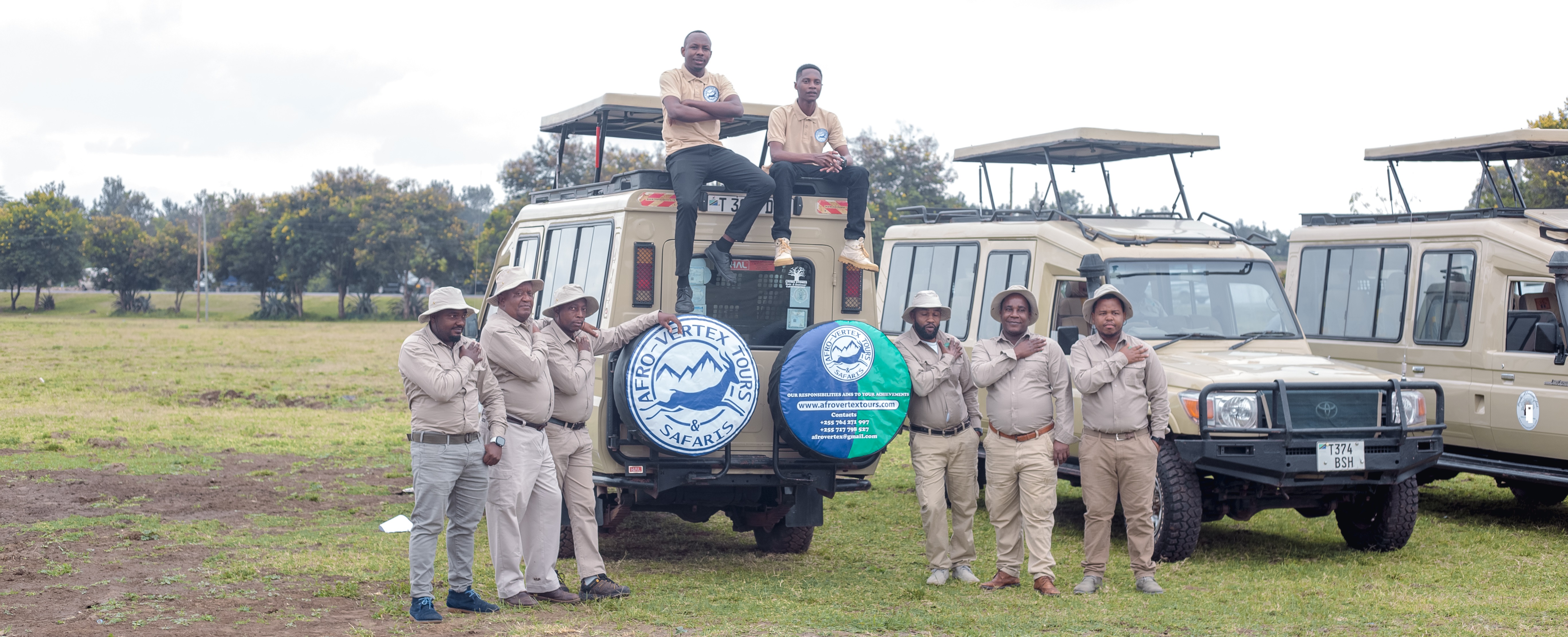 Zanzibar Holidays Organizer Team from Afro-Vertex Tours & Safaris